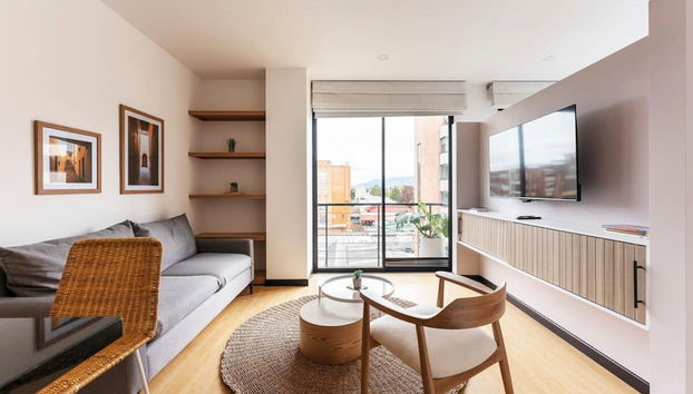 w Lovely 1BR in Chico - Foto 5, Habitación