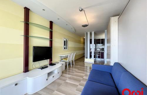 Studio spacieux, climatisé avec vue mer, piscine, WIFI et parking privé à Menton - FR-1-647-29 - Photo 5