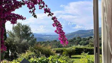 Villa Grasse vue mer exceptionnelle 8P piscine intérieure - Foto 2