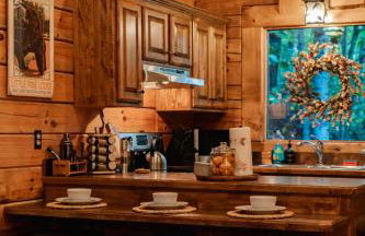 Little Pine Lodge a Smokies Hideaway - 1 mi to GSMNP - King Suite & Loft, Fireplace, Hot Tub & BEARS! - Foto 36