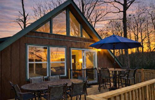 Family A-Frame, HotTub, FirePit, ClimbingWall, EVCharger, & More - Photo 1