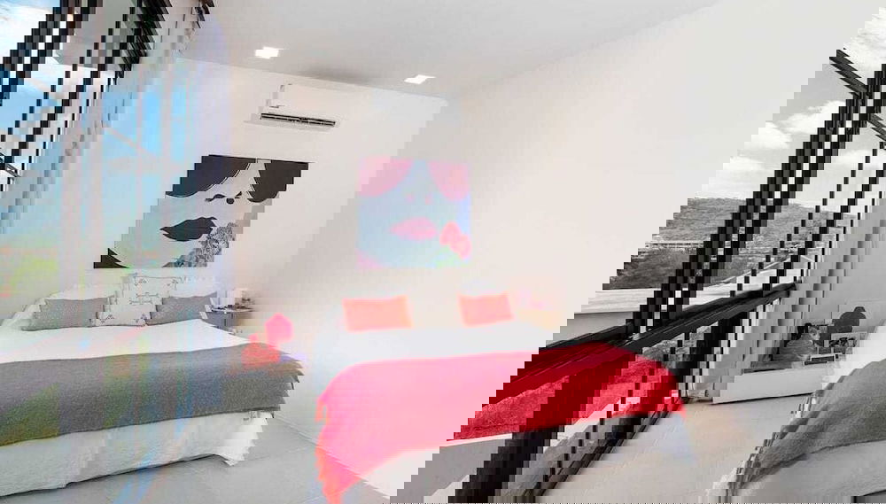 Mediterranean-Asian 3BR Villa Cristina - Foto 1, Habitación