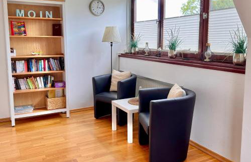 Ferienwohnung mit Balkon und eingezäunten Garten - Foto 2