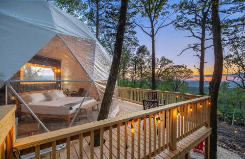 Glamping dome w hot tub & fire pit - Foto 31