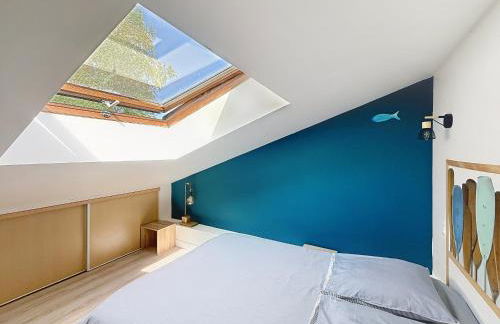 Maison de vacances à 350m de la plage avec jardin, véranda et Wi-Fi gratuit - FR-1-361-525 - Photo 17