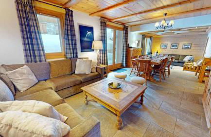 Chalet La Grande Ourse Meribel 135 m2 apartment near pistes - Foto 3