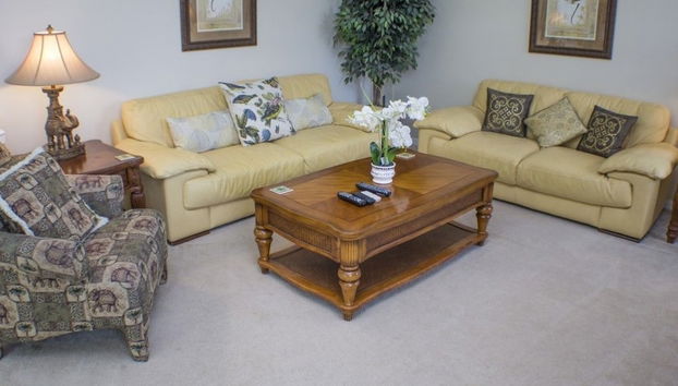 Sala de estar do lobby