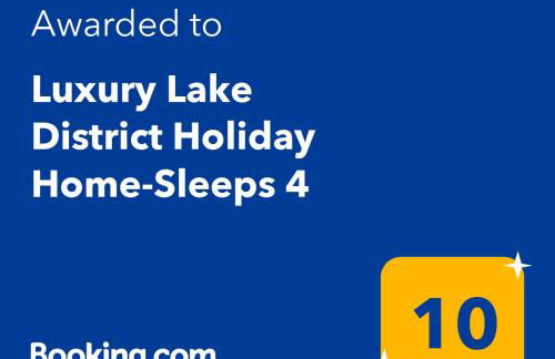 Luxury Lake District Holiday Lodge-Sleeps 4 - Foto 33