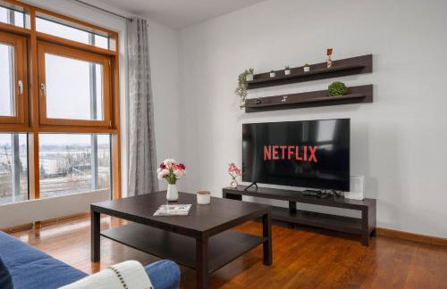 Apartament przy Arkadia 2 Sypialnie Balkon Widok 8 Pietro Metro Gdanska Garaz - Foto 5