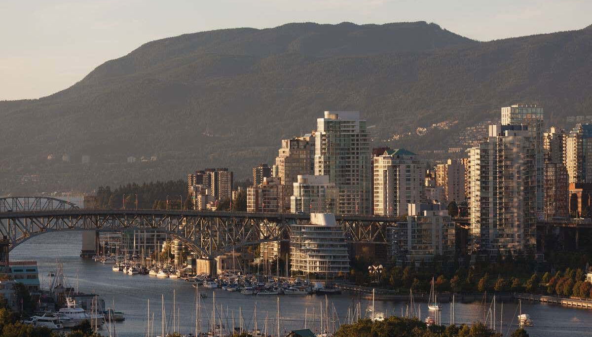 Tramonto su Vancouver