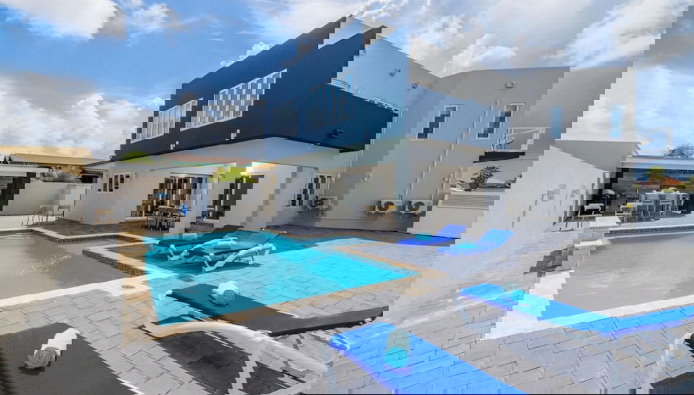 NEW 6 Bedroom Villa 2min Eagle Beach Palm Beach - Foto 1, Habitación