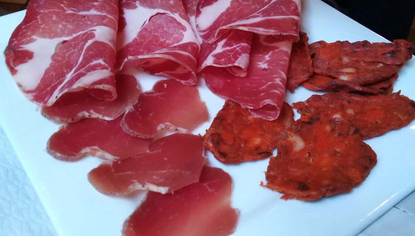 Delicious cold meats