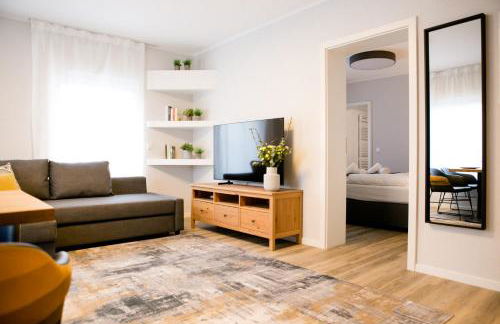 bonquartier - LUX APT #2 Moderne, stilvolle Wohnung mit voll ausgestatteter Küche, Klimaanlage und Parkplatz - Foto 1