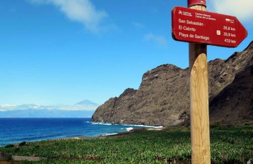 Casa La Sabina Roja 1 - Casa con impresionantes vistas sobre Hermigua y el mar - Foto 32