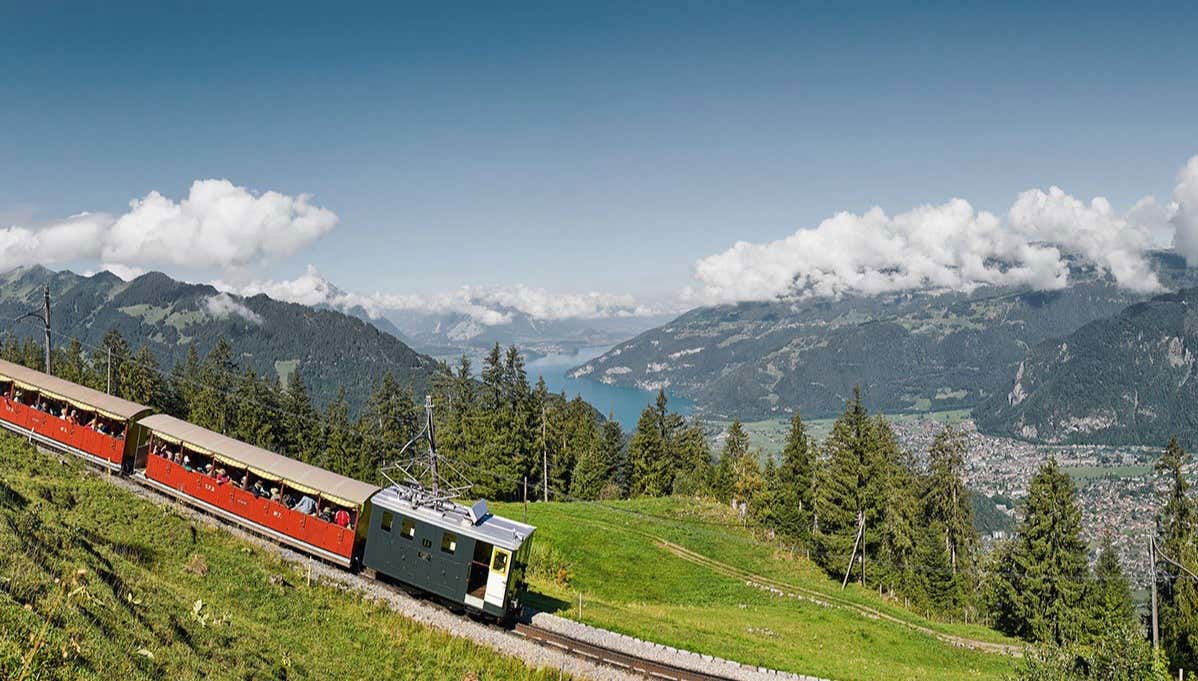 Train historique pour Schynige Platte