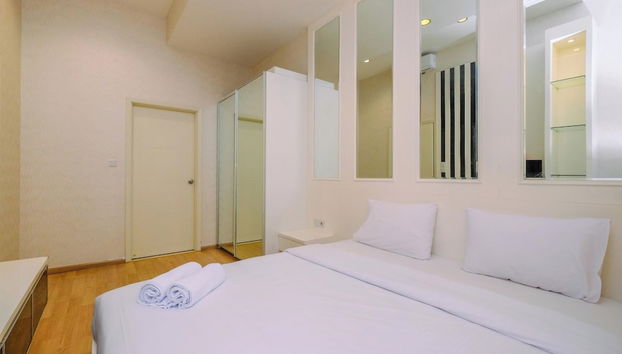 Elegant And Comfy 2Br Apartment At Casa Grande Residence - Foto 5, Habitación