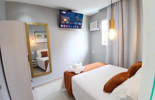 Casa c AR - condomínio prox ParkShopping Cpo Grande a 30 minutos do Recreio, c 2 TVs Smart de 50 e 43 polegadas-varanda privativa- cozinha completa e séries liberadas - CS4 - Photo 19