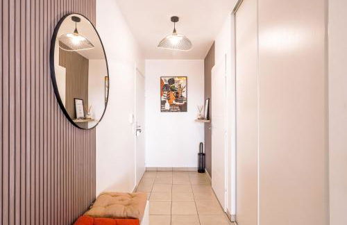 Paris au PETIT SÉSAME jacuzzi cosy Stade De France 6 personnes Wifi Terrasse Parking privé - Foto 29