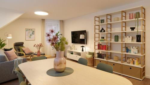 BG Living & Hosting - Hochwertige Ferienwohnung im Zentrum von Wittlich - 3 Gäste, WLAN & Waschmaschine - Foto 4