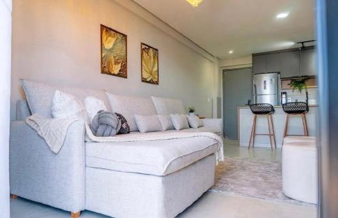 Apartamento 2 quartos, luxuosos com piscina na cobertura e 2 min da praia de Manaira - Foto 24