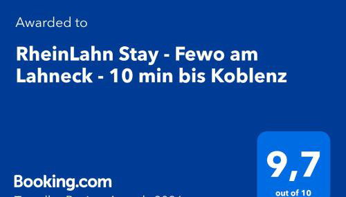 RheinLahn Stay - Fewo am Lahneck - 10 min bis Koblenz - Foto 2