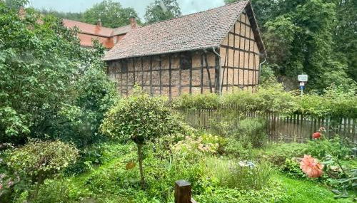 Wohnen im Fachwerk - Ferienwohnung Fenja - Foto 3, Garden view
