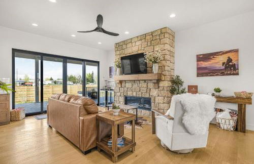 TetonHaus 5BR Hot Tub Game Room Walk to Driggs 20 min to Targhee - Foto 38