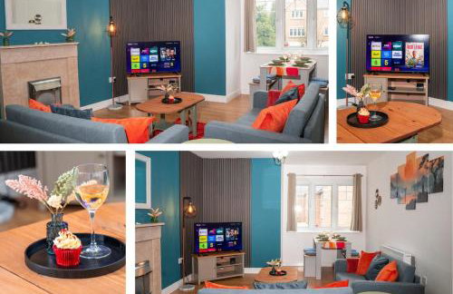 Whole 2-Bed, 2-Bath Apartment - Professionals, Contractors, Free Parking, ULEZ Free, Bham City - 10mins - Foto 1