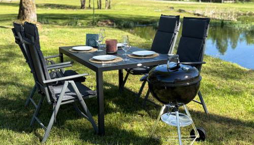 Ferienwohnung Forellenhof - Mitten in der Natur - Foto 2, Garden, Garden view