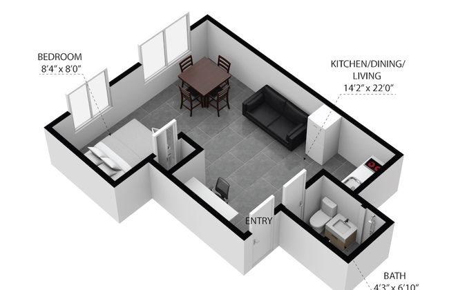 Charming Large Studio Near Ocean Dr - South Beach - Foto 17