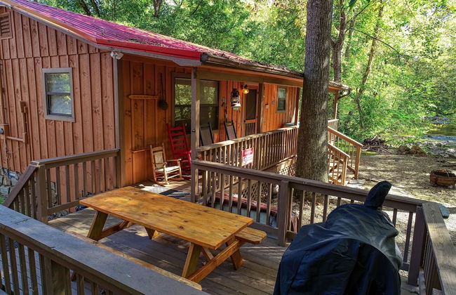 Wandering Creek - 2 Bedrooms, 1 Baths, Sleeps 6 Cabin by RedAwning - Foto 22