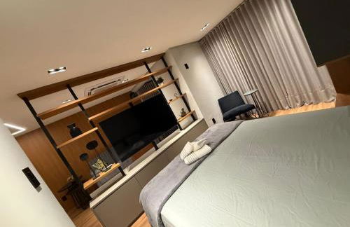 Studio Aconchegante no Number One Flat com vista mar - Foto 5