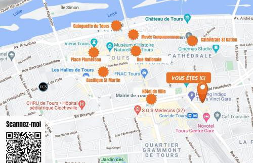 Le Rempart de Tours - Proche Gare - Terrasse - Photo 27