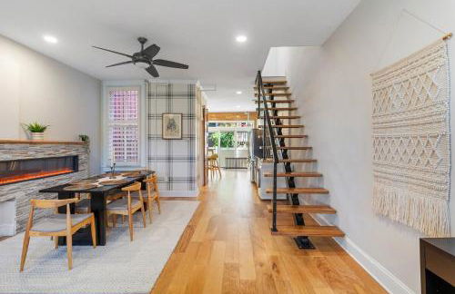 2x King Beds, Fireplace, Private Backyard, Washer, Dryer - Foto 4