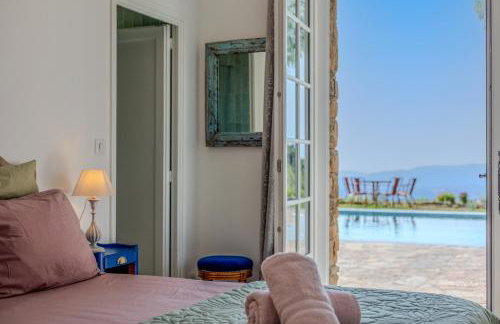 Mas provençal avec piscine chauffée, tennis, pétanque, vue mer, 20 min St Tropez - Foto 70
