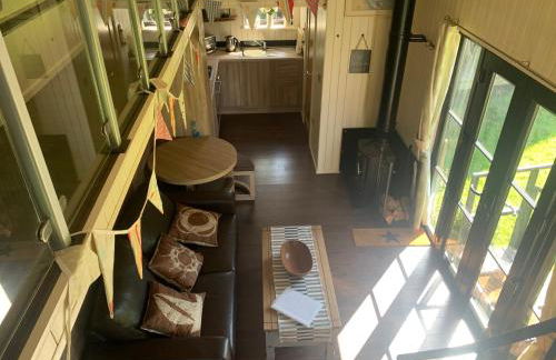 Oak Tree Lodge: Unique 2 level Shepherd's Hut: Dartmouth - Foto 7