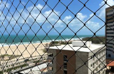 Apê Pé na Areia com Vista Mar Ar-condicionado & Garagem - Foto 9
