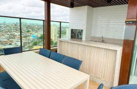Studio a 150m da praia em Salvador Piscina com Vista do Mar - Foto 17