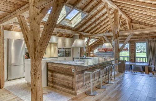 Chalet exceptionnel de 600m2 - Spa, salle de gym, ski-room - Foto 47