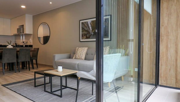 w Modern 2BR With Balcony in the Heart of Miraflores - Foto 3, Habitación