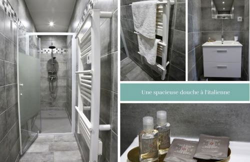 La Loge en Or - Parking public - Triplex - Proche centre et autoroute - Foto 6