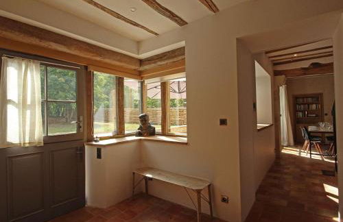 Longère percheronne 17ème siècle avec jardin, près forêt, animaux acceptés - FR-1-497-77 - Foto 22