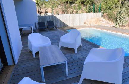 Villa Copines, 4 pers, piscine chauffée, 5 mn plage - Foto 19