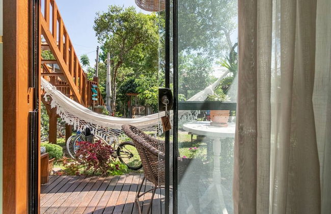 Refúgio Na Praia Guarda Do Embaú - SC - Foto 66