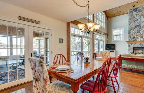 Beach and Mtn Views! Lakefront Moultonborough Home - Foto 9