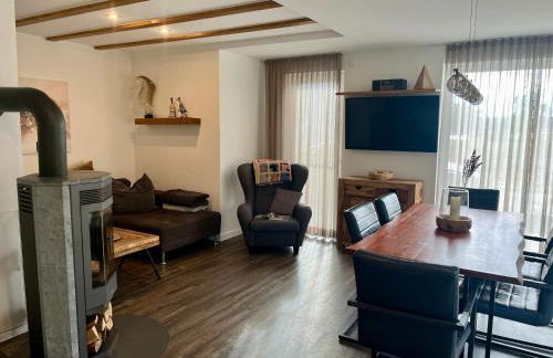 Exklusives Ferienhaus am See mit Hund, Sauna, Garten, 140qm - Foto 8