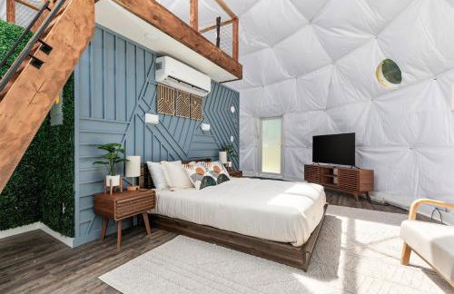 Zen Dome - Romantic Retreat, Wifi & AC, Hot Tub, National Park 8 Min - Foto 8