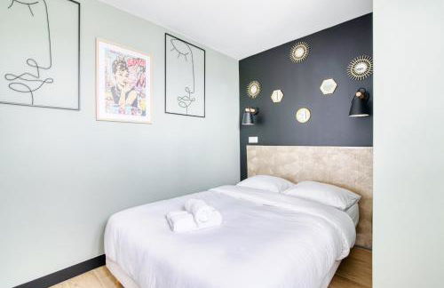 First flight Colomiers - à 8 mn de l'aéroport- Proche Airbus - 6 voyageurs - Foto 14