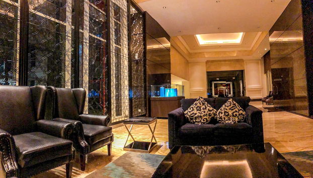 Sala de estar do lobby