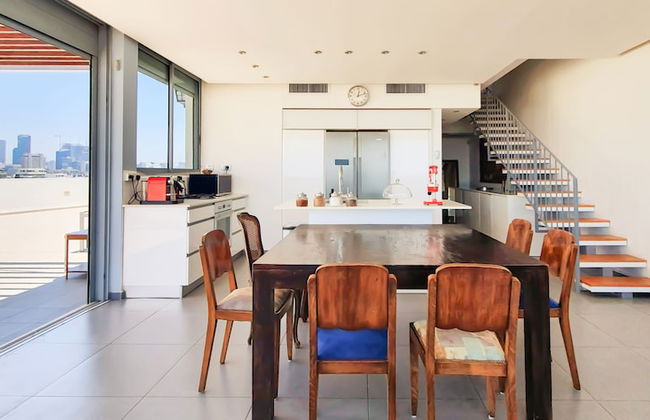 2BDR Roof Top Sea View Neve Tsedek TL56 - Foto 19